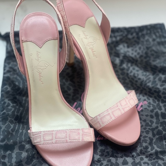 baby phat CROC OPEN TOE SLING BACK SZ 6.5 - Picture 3 of 11